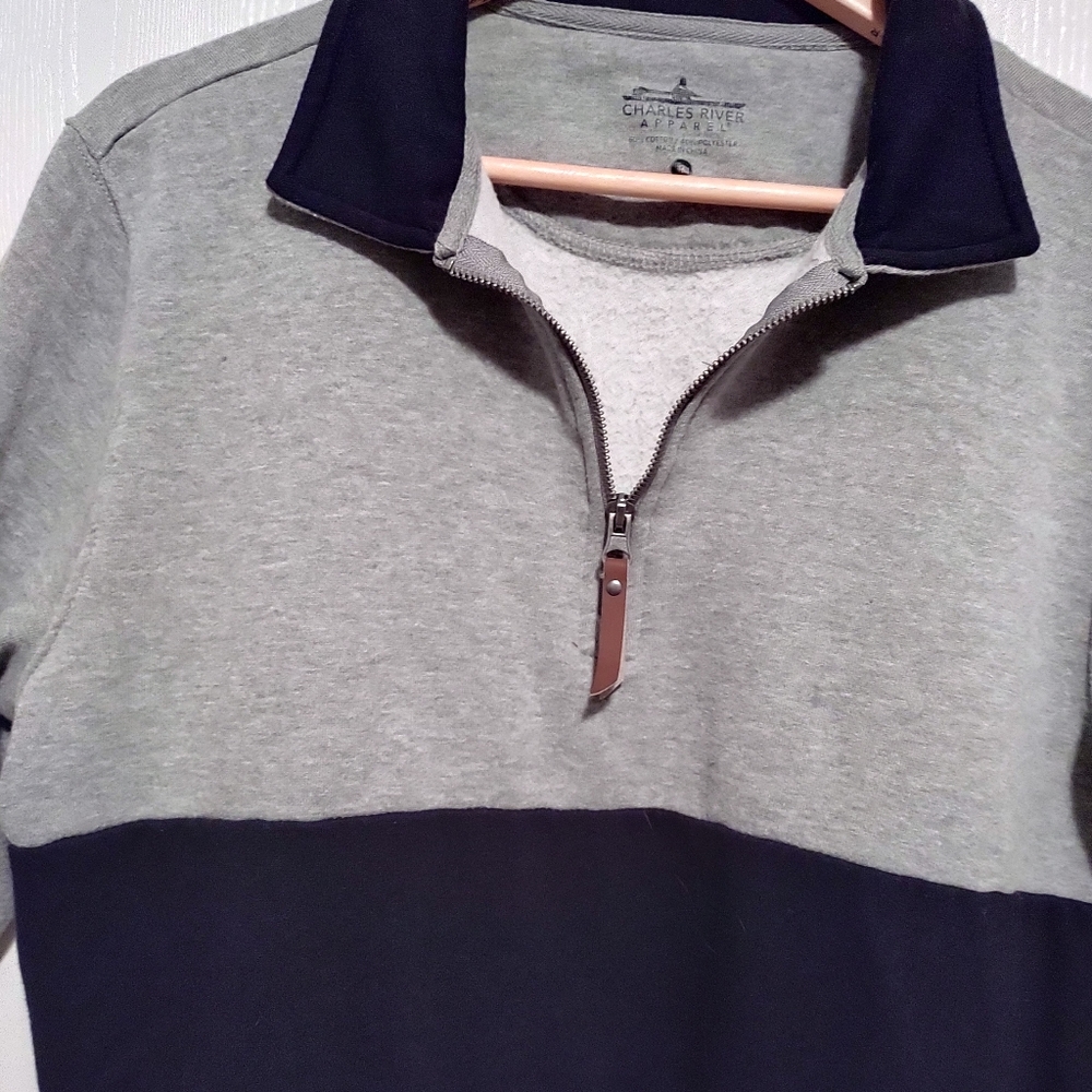 Charles River, Pull over men's sweatshirt